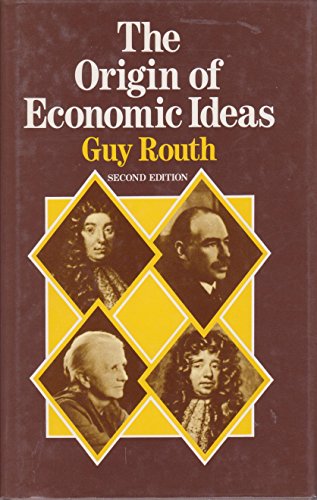 Imagen de archivo de The Origin of Economic Ideas a la venta por Kennys Bookstore
