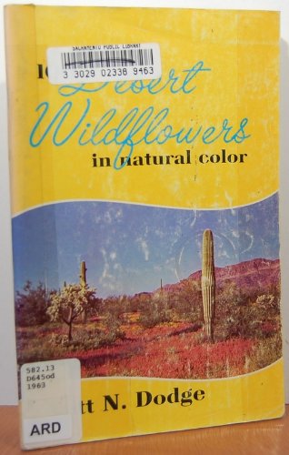 Imagen de archivo de One Hundred Desert Wildflowers in Natural Color a la venta por HPB Inc.