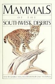Stock image for Mammals of the Southwest Deserts for sale by Jenson Books Inc