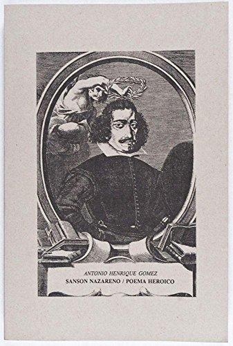 Stock image for Sanson Nazareno / Poema Heroico (With an Introduction and edited by Moshe Lazar) for sale by ERIC CHAIM KLINE, BOOKSELLER (ABAA ILAB)