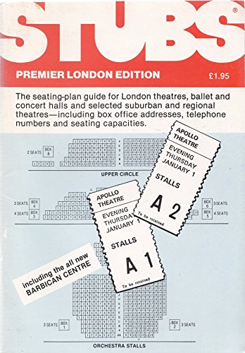 Stubs: London Edition of All the London (Westend and Select Regional Theaters) (9780911458039) by Lee, Ronald
