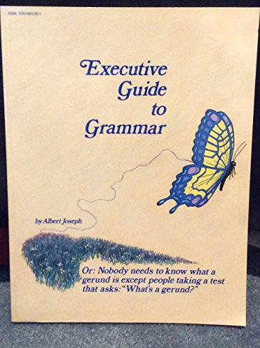 Stock image for Executive Guide to Grammar for sale by SecondSale