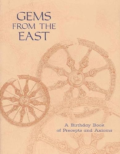 9780911500127: Gems from the East: A Birthday Book of Precepts & Axioms