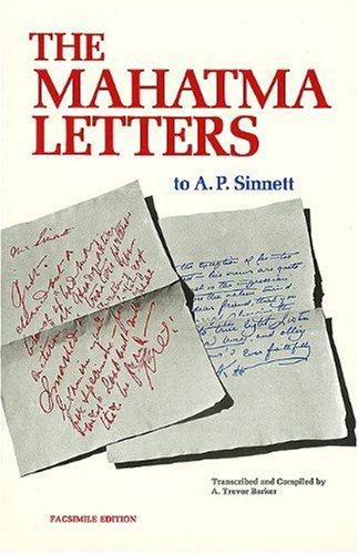 Imagen de archivo de The Mahatma Letters to A. P. Sinnett (Facsimile of 1926) a la venta por Books of the Smoky Mountains