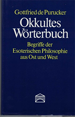 Beispielbild fr Okkultes Wrterbuch zum Verkauf von medimops