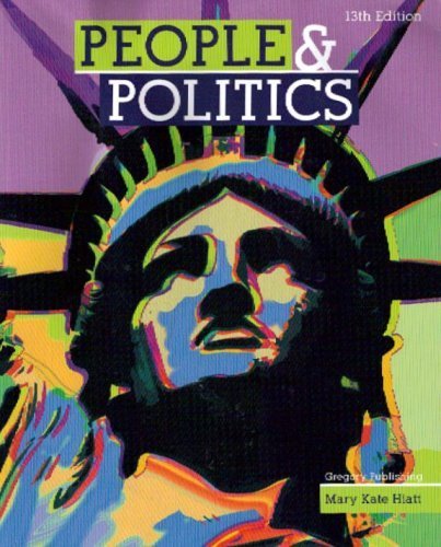 Beispielbild fr People and Politics zum Verkauf von ThriftBooks-Dallas