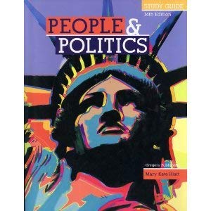 Stock image for People & Politics: An Introduciton to American Government Study Guide for sale by Wrigley Books