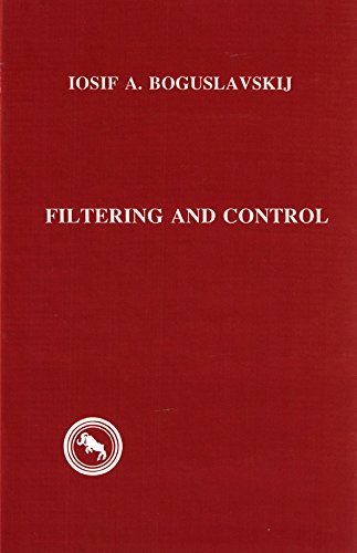 Beispielbild fr Filtering and Control (Translations Series in Mathematics and Engineering) (English and Russian Edition) zum Verkauf von Books From California