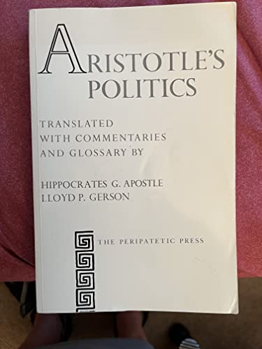 Imagen de archivo de Aristotle's Politics a la venta por Martin Nevers- used & rare books