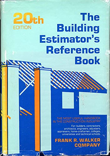 Stock image for Building Estimators Reference Book 20ED for sale by ThriftBooks-Dallas