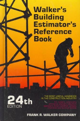 Stock image for Walker's Building Estimator's Reference Book for sale by ThriftBooks-Atlanta