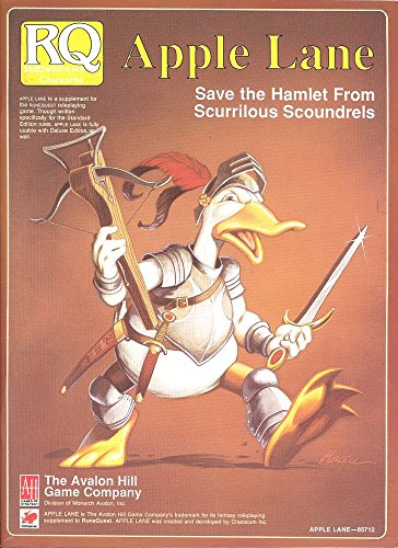 Beispielbild fr Apple Lane: Save the Hamlet from Scurrilous Scoundrels (Runequest RPG) zum Verkauf von HPB Inc.