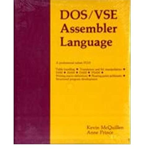 Stock image for DOS/VSE Assembler Language for sale by ThriftBooks-Dallas