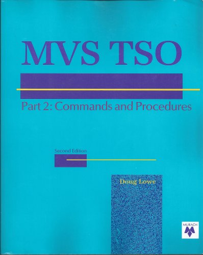 Imagen de archivo de MVS TSO: Commands, CLIST & REXX (Part 2) (Pt. 2) a la venta por SecondSale