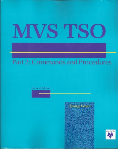 Stock image for MVS TSO Pt. 2 : Commands and Procedures for sale by Better World Books