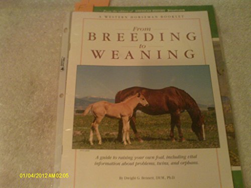 Beispielbild fr From Breeding to Weaning zum Verkauf von HPB-Red