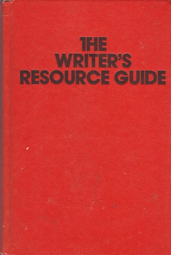 Stock image for The Writer's Resource Guide for sale by Bank of Books