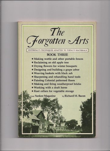 Beispielbild fr Forgotten Arts, Book 3 zum Verkauf von Wonder Book