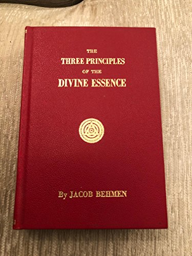 Stock image for Three Principles of the Divine Essence for sale by Front Cover Books