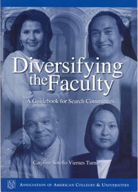 Stock image for Diversifying the Faculty : A Guidebook for Search Committees for sale by Better World Books