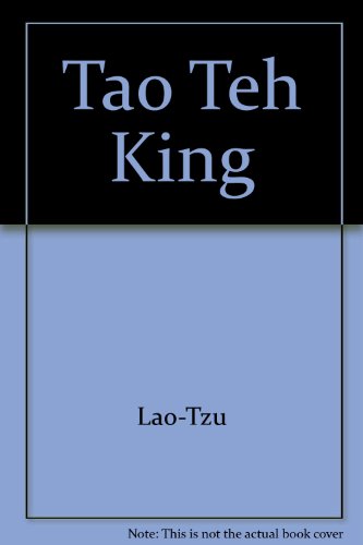 Stock image for Tao teh king for sale by Wonder Book