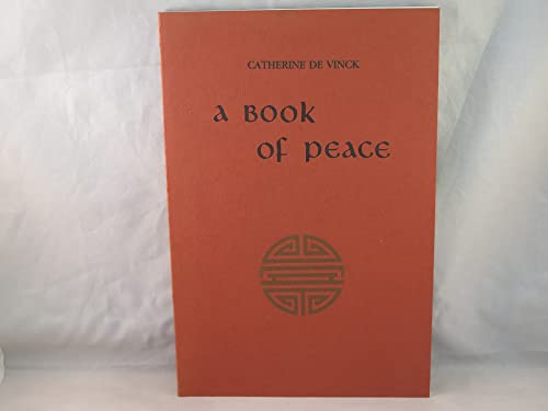 Beispielbild fr A Book of Peace zum Verkauf von ABOXABOOKS