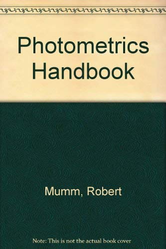 Imagen de archivo de Photometrics Handbook a la venta por HPB-Diamond