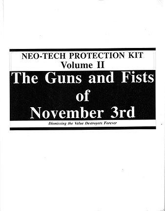 9780911752656: NEO-TECH PROTECTION KIT VOL 2: THE GUNS & FISTS OF NOVEMBER 3RD