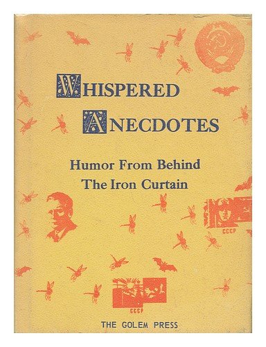 Imagen de archivo de Whispered anecdotes;: Humor from behind the Iron Curtain a la venta por Wonder Book