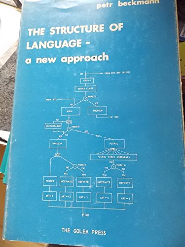 9780911762136: The structure of language,: A new approach