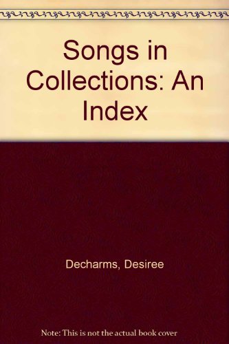 Stock image for Songs in Collections : An Index for sale by Better World Books