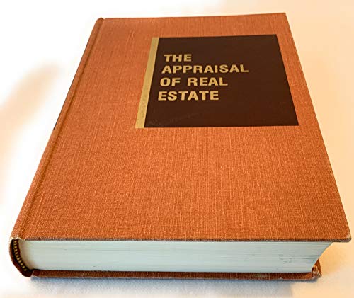 Imagen de archivo de The Appraisal of Real Estate 7e a la venta por Ann Becker