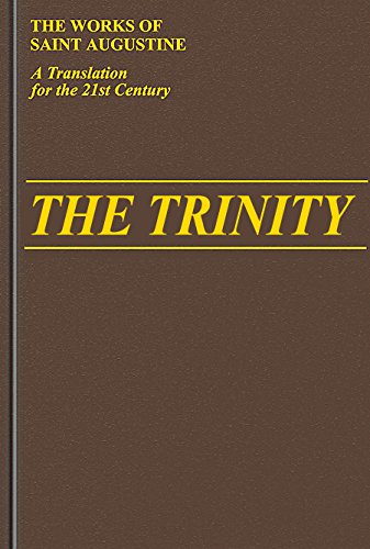 Stock image for Trinity (Works of Saint Augustine) for sale by Solr Books