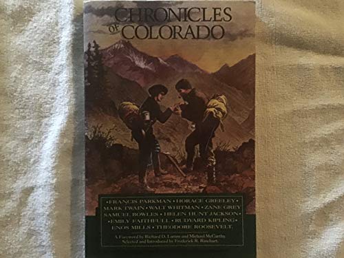 Beispielbild fr Chronicles of Colorado zum Verkauf von Michael Patrick McCarty, Bookseller