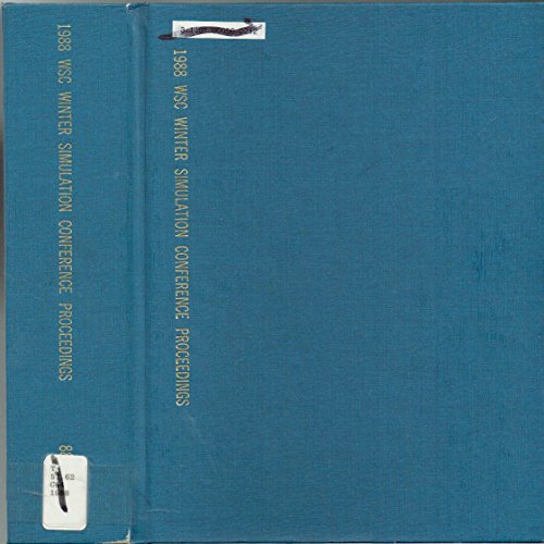 9780911801422: 1988 Winter Simulation Conference Proceedings