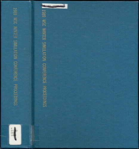 9780911801583: 1989 Winter Simulation Conference Proceedings
