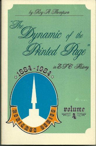 Imagen de archivo de The Dynamic of the Printed Page in Efc History a la venta por ThriftBooks-Atlanta