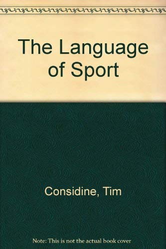 Stock image for The Language of Sport for sale by Wonder Book