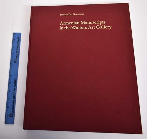 Stock image for Armenian Manuscripts in the Walters Art Gallery for sale by Better World Books