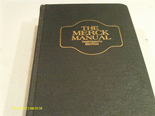 Beispielbild fr Merck Manual of Diagnosis and Therapy zum Verkauf von ThriftBooks-Dallas