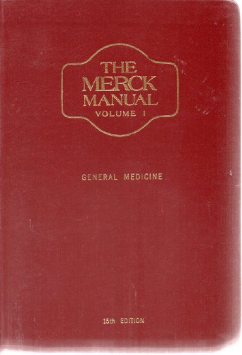 9780911910087: Merck Manual of Diagnosis and Therapy: v. 2