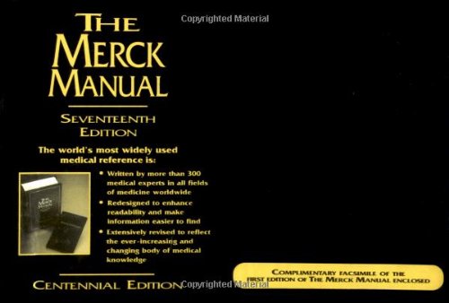 Stock image for The Merck Manual for sale by ThriftBooks-Dallas