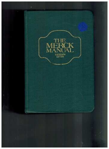 Imagen de archivo de The Merck Manual of Diagnosis and Therapy: General Medicine (MERCK MANUAL VOL 1: GENERAL MEDICINE) a la venta por HPB-Red