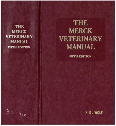 Beispielbild fr The Merck Veterinary Manual zum Verkauf von Better World Books