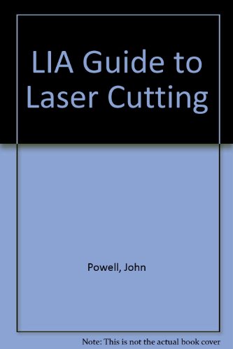 Beispielbild fr LIA Guide to Laser Cutting zum Verkauf von HPB-Ruby