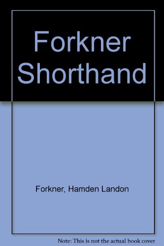 Stock image for Forkner Shorthand for sale by -OnTimeBooks-