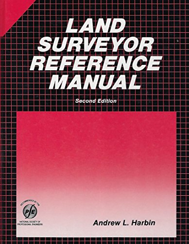 9780912045092: Land Surveyor Reference Manual (Engineering Review Manual Series)