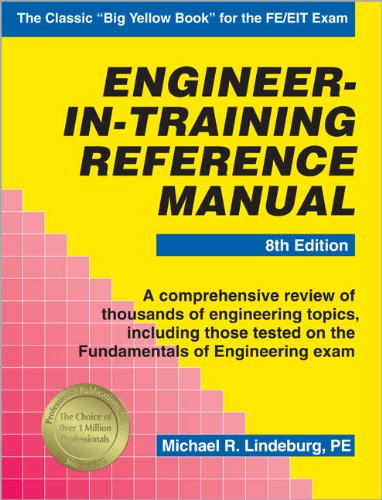 Beispielbild fr Engineer-in-Training Reference Manual zum Verkauf von Better World Books