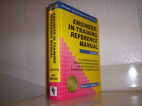 Imagen de archivo de Engineer-In-Training Reference Manual a la venta por Your Online Bookstore