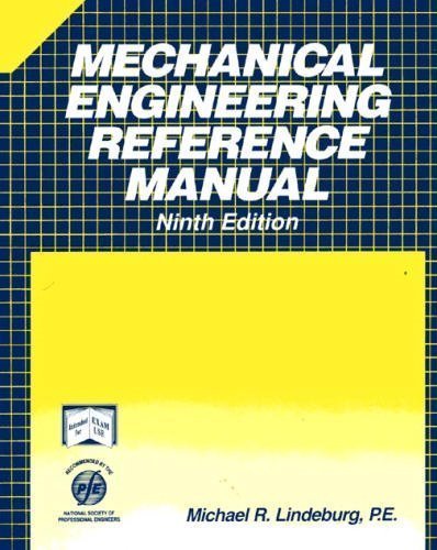 Beispielbild fr Mechanical Engineering Reference Manual zum Verkauf von HPB-Red